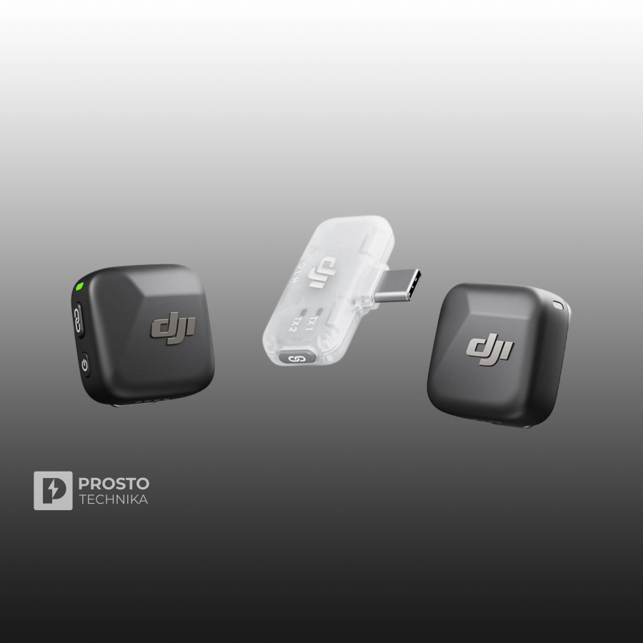 Беспроводной микрофон DJI MIC Mini (2 TX + 1 Mobile RX)
